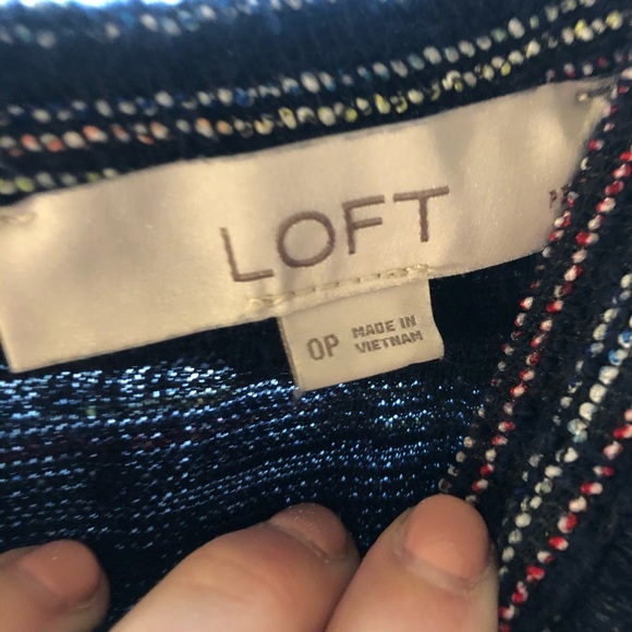 Loft Dress Size 0P - Picture 4 of 4